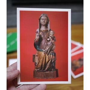 10 Vintage 70s UNICEF Madonna & Child Christmas Holiday Cards w/ Envelopes